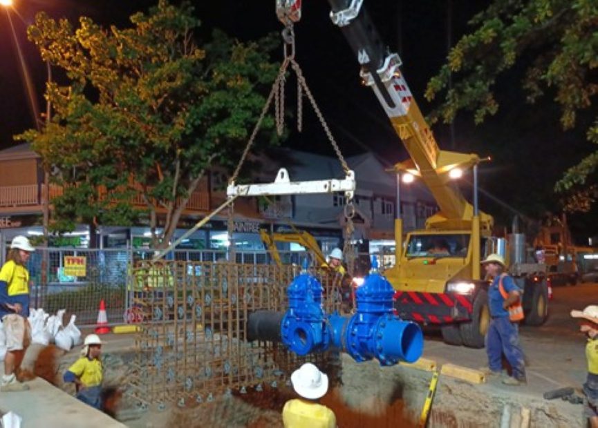 Grant Street and Macrossan Street Watermain Connection